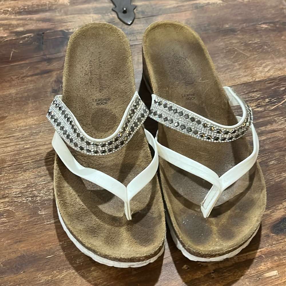 White Sandals